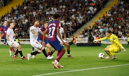Sergio Ramos fue el ariete del Barça