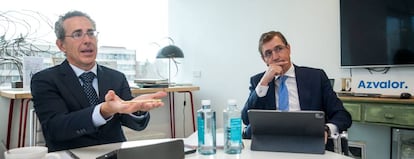 Álvaro Guzmán de Lázaro y Fernando Bernad, socios y codirectores de inversión de Azvalor AM.