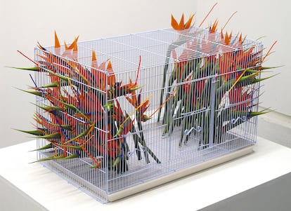 'Untitled' una obra de 2012 de Christian Kōun Alborz Oldham, discípulo de Kosen Ohtsubo.
