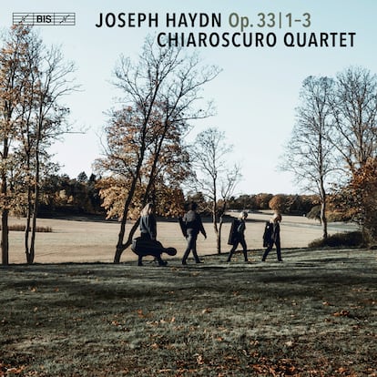 Haydn. Cuartetos op. 33 núms. 1-3. Cuarteto Chiaroscuro