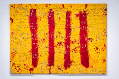 'El espíritu catalán' (1971), otra de las obra expuestas en el museo.