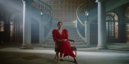 Tamara Falcó, en un momento de la serie documental 'La marquesa'.