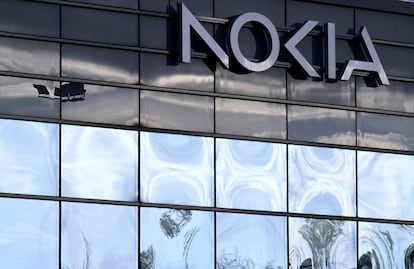 Vista de la sede de Nokia en Espoo, Finlandia, el 19 de octubre de 2023.