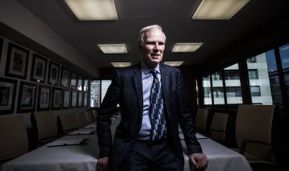 Philip Alston, UN Special Rapporteur on Extreme Poverty and Human Rights, in Madrid on Friday.