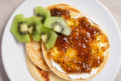 Desayuno con kiwi