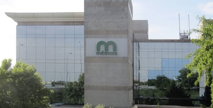 Oficinas del grupo Mémora en Barcelona en una imagen de archivo.