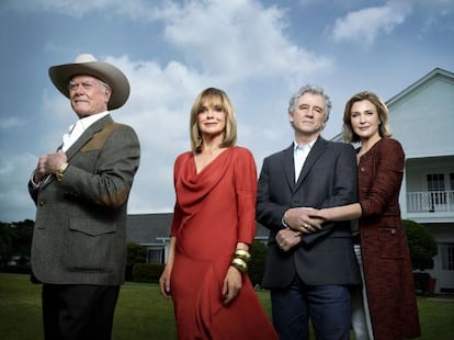 The veteran 'Dallas' actors who featured in the reboot of the series.
