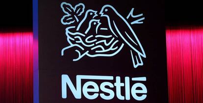 Logo de Nestlé.