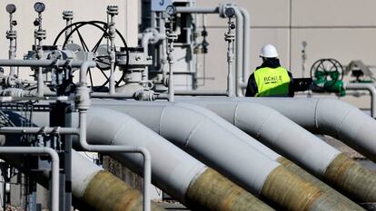 Terminal del gasoducto 'Nord Stream 1' el Alemania.