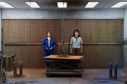 Elena (izquierda) y Esther Castaño-López, las hermanas detrás de la empresa Sancal.