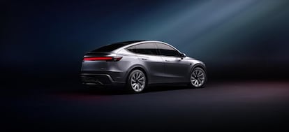 Trasera del nuevo Tesla Model Y Juniper