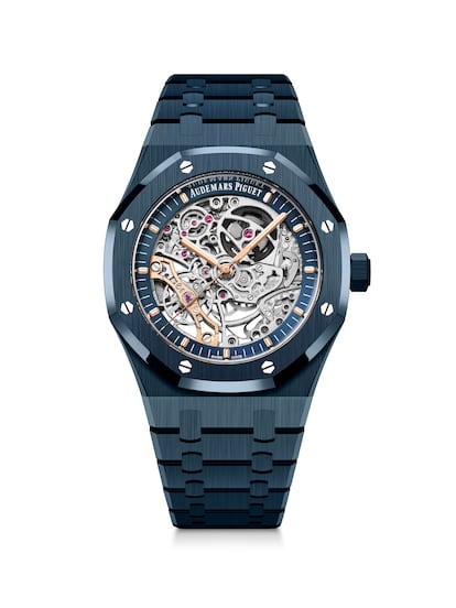 El nuevo Royal Oak Doble Volante Esqueletizado de 41 milímetros de Audemars Piguet.