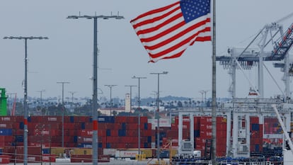 Contenedores en el puerto de Los Ángeles, en San Pedro (California).