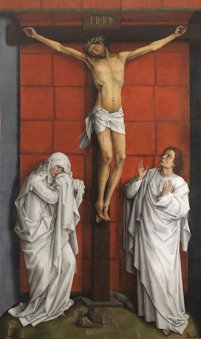 El 'Calvario', de Rogier van der Weyden, que se exhibirá en El Escorial.
