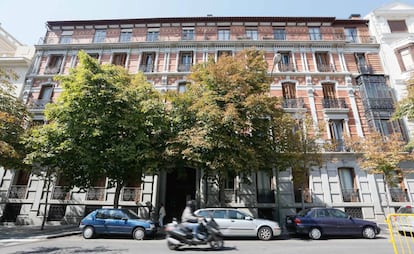 El lujoso edificio de la calle de General Castaños, número 3.