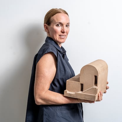 La arquitecta Tatiana Bilbao en su despacho en Ciudad de México, el 22 de mayo de 2024.