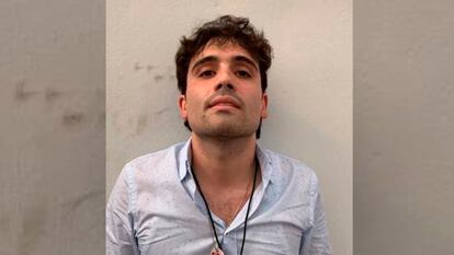 Ovidio Guzmán en una imagen de su primera detención en 2019.