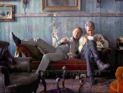 Fabrice Luchini y Lambert Wilson, en un momento de la película.