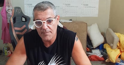Frank Cuesta, durante el vídeo difundido el martes en su canal de Youtube.