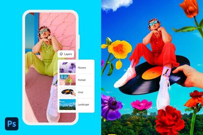 Uso de la aplicación Adobe Photoshop para iPhone