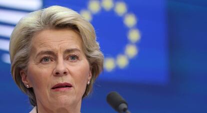Ursula von der Leyen, presidenta de la Comisión Europea.