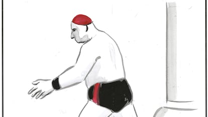 El Roto: cardenal camino del cónclave