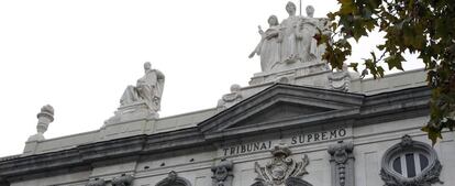 Sede del Tribunal Supremo, en Madrid.