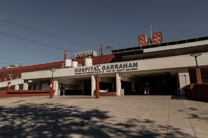 El Hospital de niños el Garrahan cuenta únicamente con atención esencial durante el paro nacional.