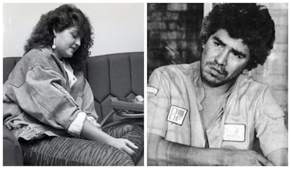 Sara Cosío and Rafael Caro Quintero.