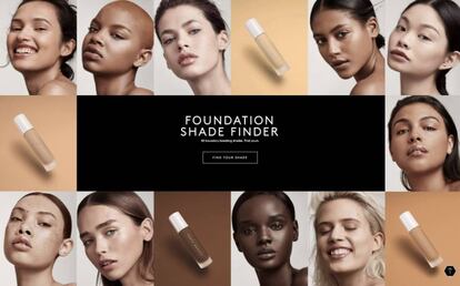 Um dos segredos da Fenty Beauty, a linha de cosméticos de Rihanna: adaptar-se a um mercado para todo o tipo de pele.