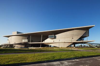 A Cidade das Artes desenhada por Portzamparc no Rio.