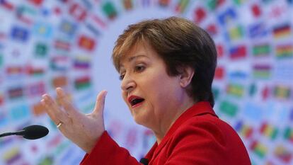 La directora gerente del Fondo Monetario Internacional (FMI), Kristalina Georgieva.