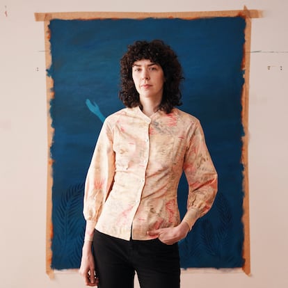 Brianda Fitz-James Stuart es nieta de la Duquesa de Alba. Posa en su estudio de Ciudad Jardín.